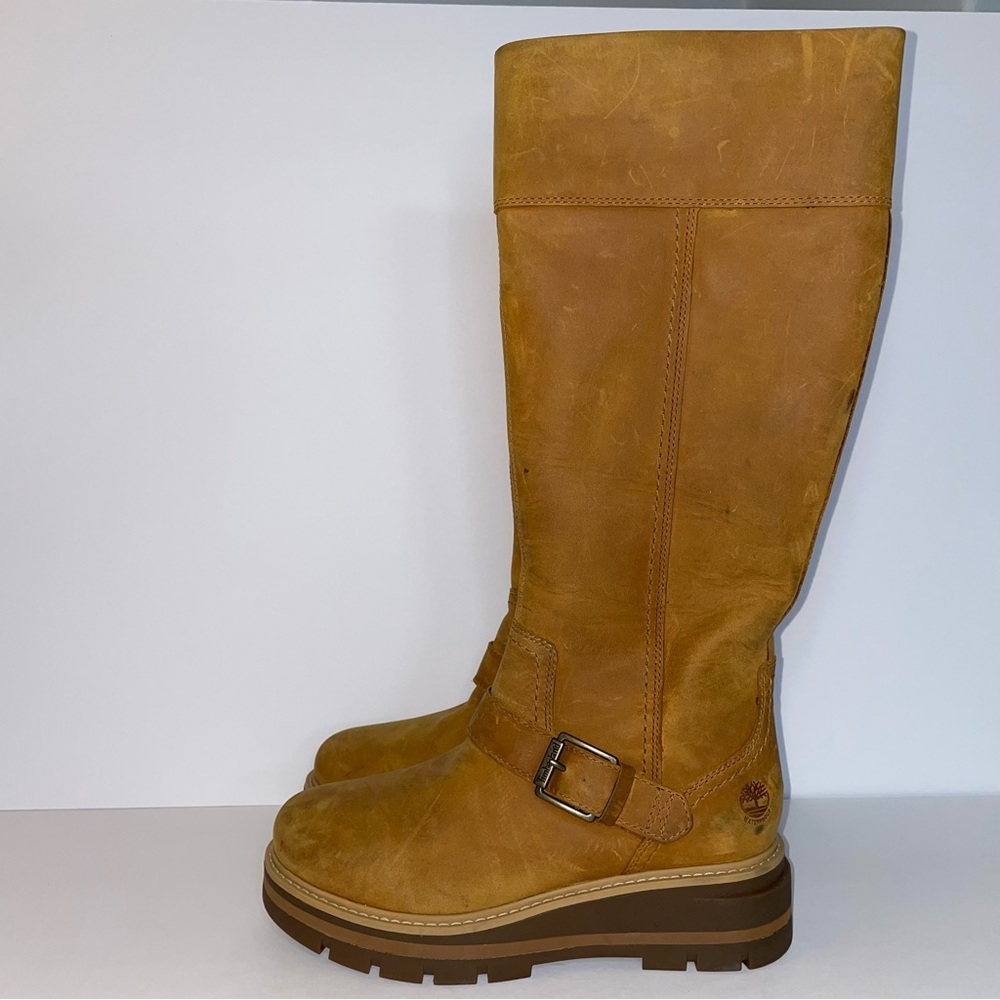 Timberland Cervinia Valley  16" Tall Brown Leather Boots